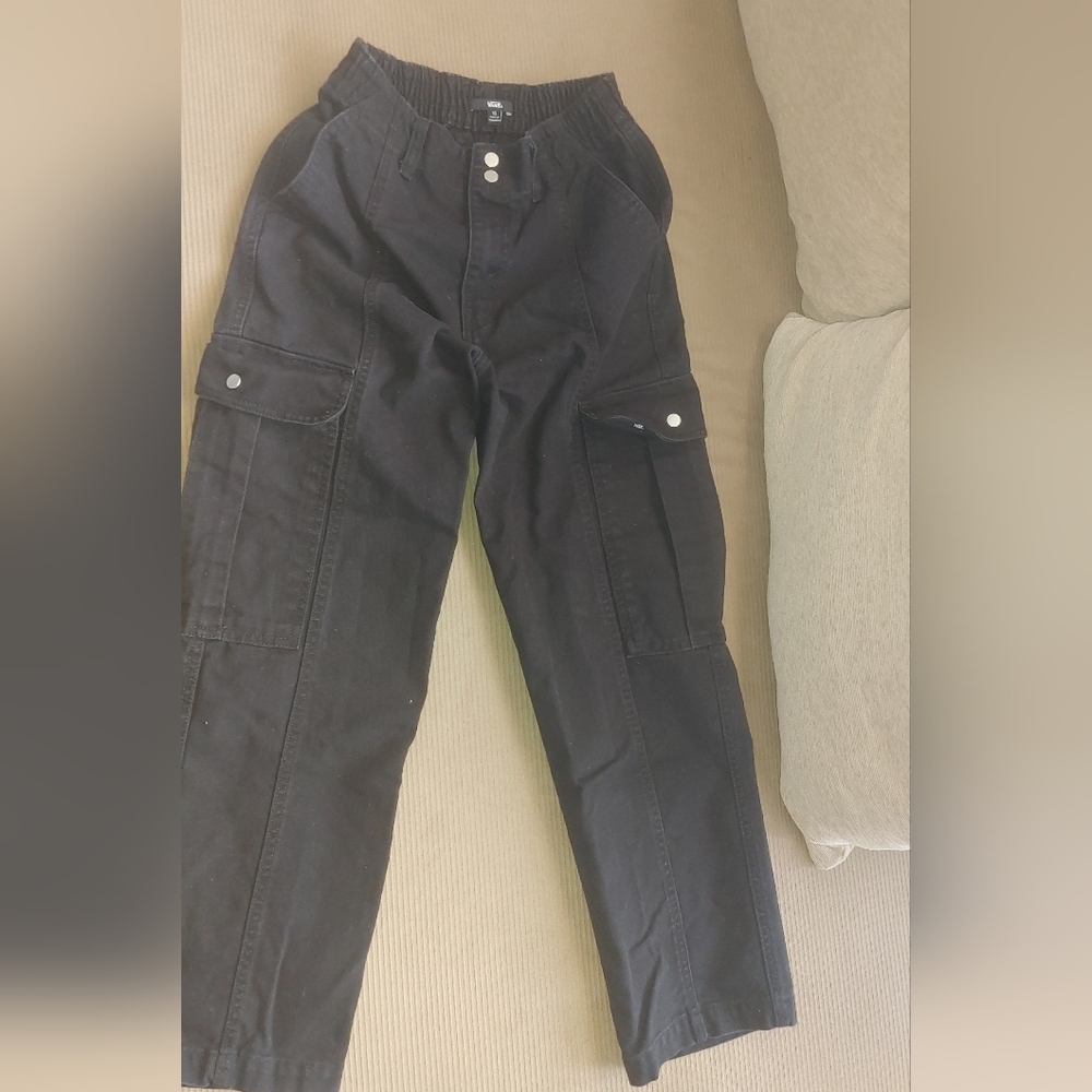 Vans Black Wide Leg Pants